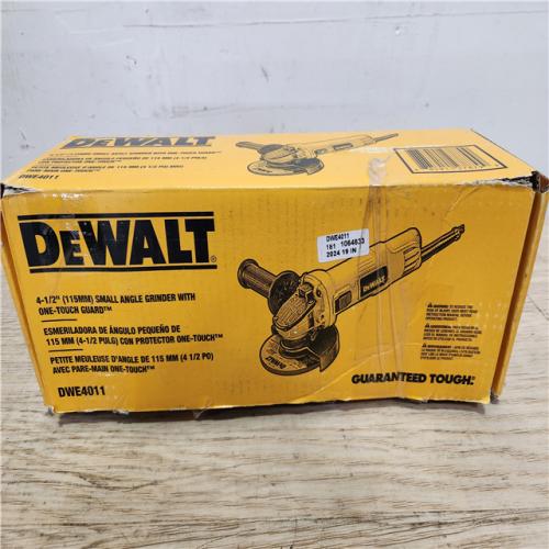 Phoenix Location DEWALT 7 Amp 4.5 in. Small Corded Angle Grinder with 1-Touch Guard