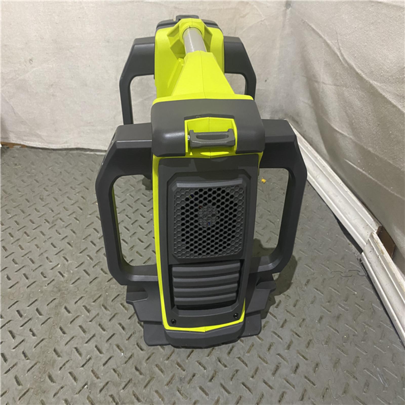 Houston location AS-IS RYOBI 40V 1800-Watt Portable Battery Power Station Inverter Generator and 4-Port Charger with (2) 6.0 Ah Batteries