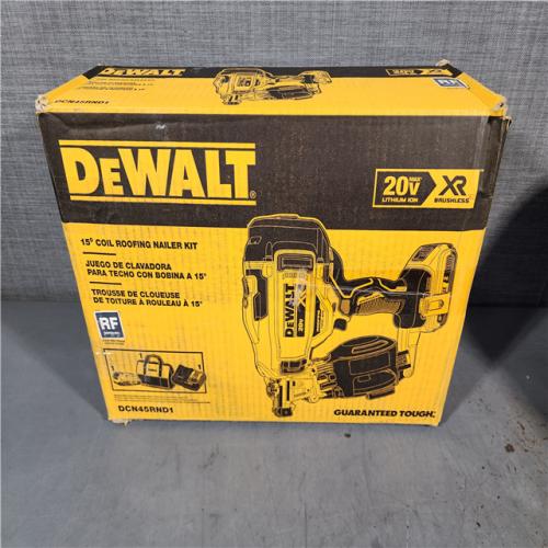 HOUSTON LOCATION - AS-IS DEWALT 2007898 Roofing Nailer Cordless