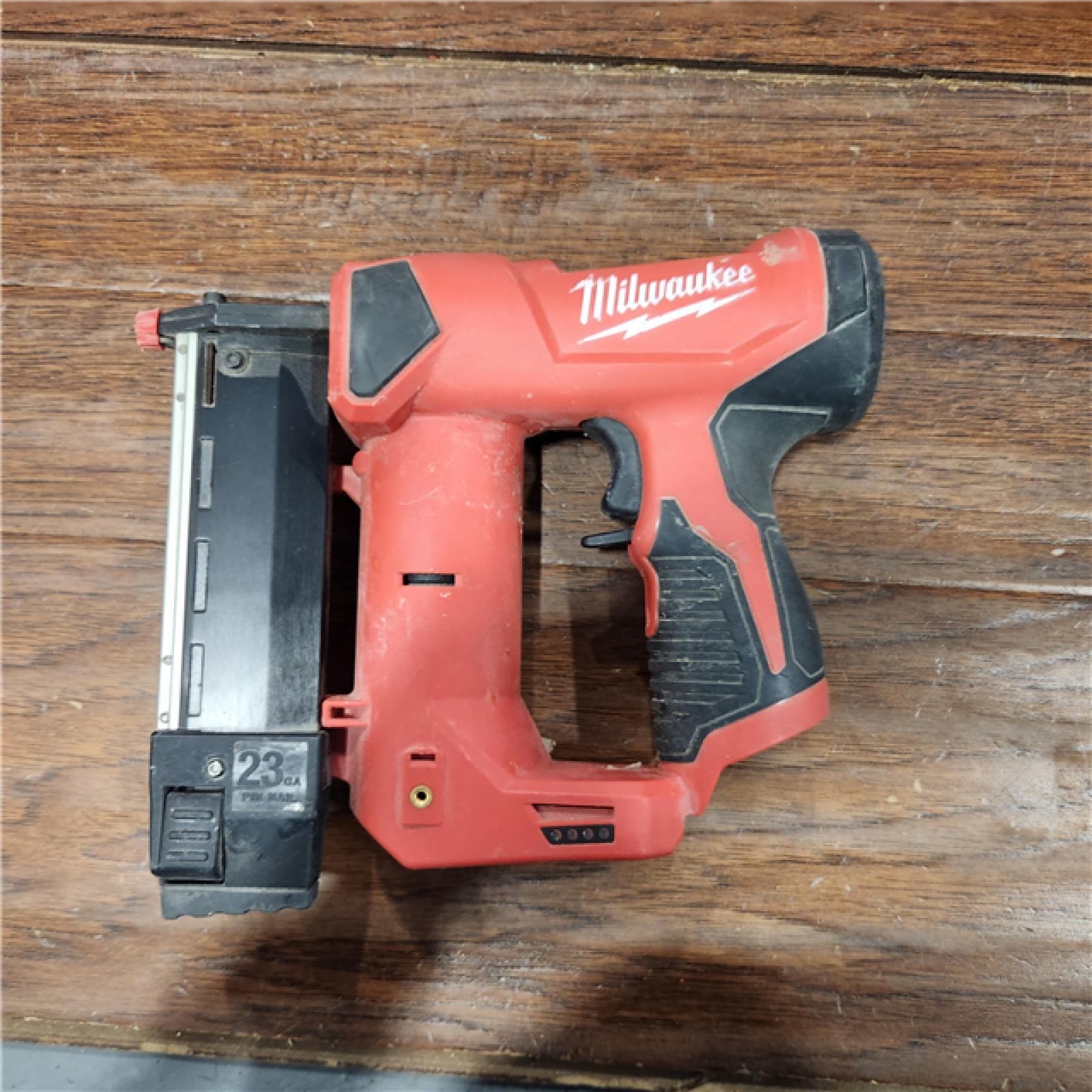 AS-IS Milwaukee 2540-20 12V 23 Gauge Cordless Pin Nailer (Tool Only)