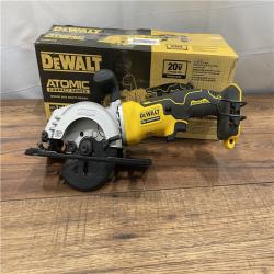 AS-IS DEWALT ATOMIC 20V MAX Cordless Brushless 4-1/2 in. Circular Saw (Tool Only)