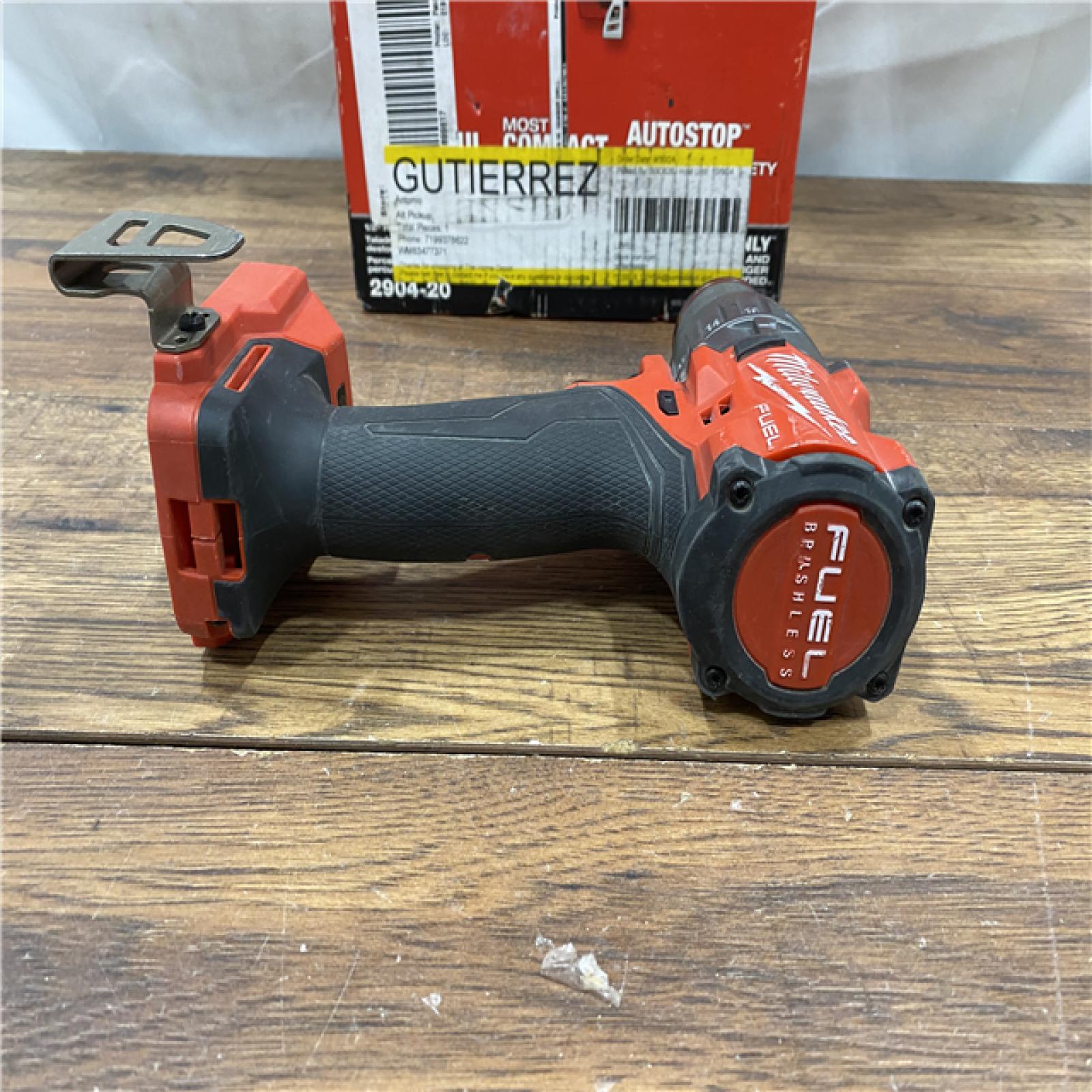 AS IS Milwaukee 2904-20 12V 1/2  Hammer Drill/ Driver