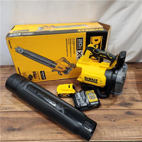 AS-IS DEWALT 20V MAX Brushless Cordless Handheld Axial Leaf Blower Kit