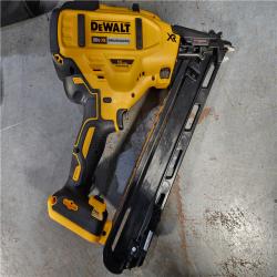 HOUSTON LOCATION - AS-IS DEWALT 20V MAX XR 15 Ga. Cordless 34 Deg Nailer 20 V