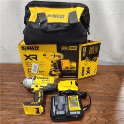 AS-IS DEWALT 20V MAX* XR 1/2  High Torque Impact Wrench with Hog Ring Anvil