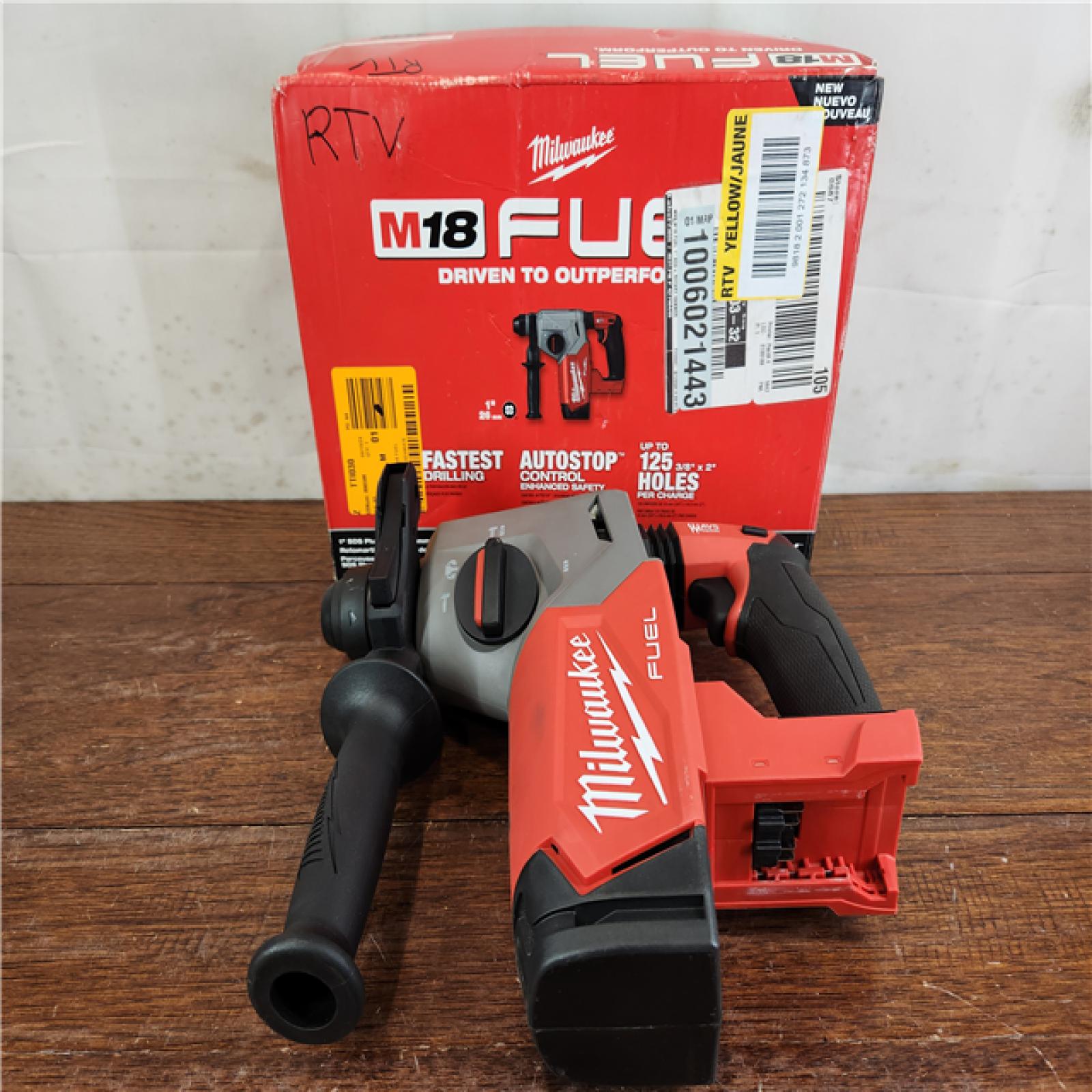 AS-IS Milwaukee M18 FUEL Brushless Cordless SDS-Plus Rotary Hammer (Tool-Only)