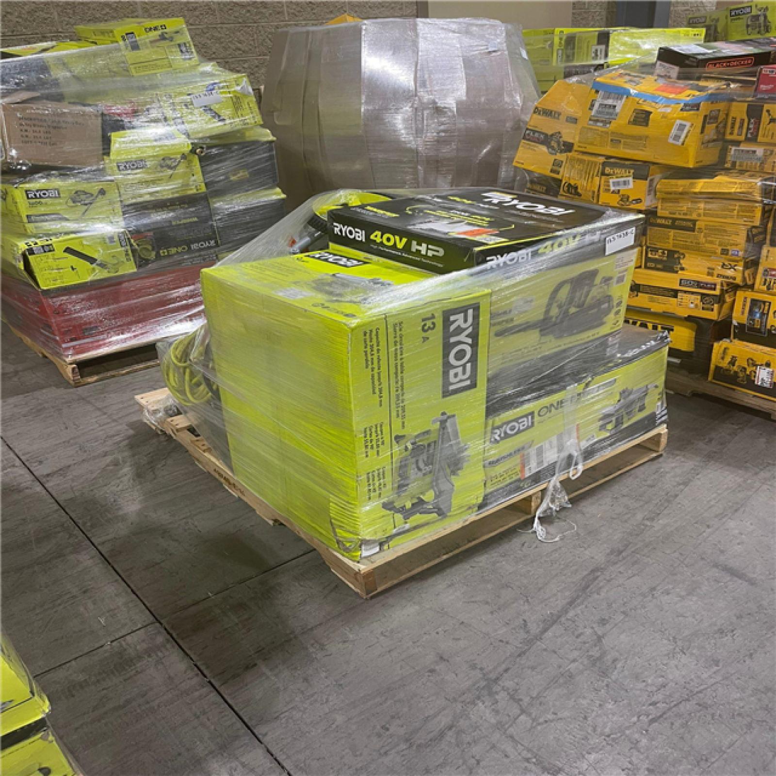 Pittston Location - AS-IS Power Tools Partial Lot (8 Pallets) 1357638-C