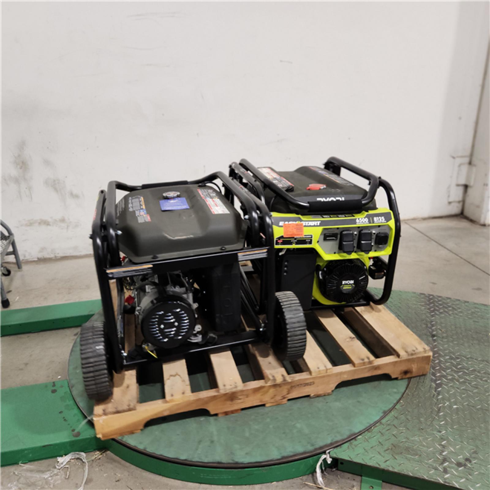 Dallas Location - As-Is RYOBI 6,500-Watt Gasoline Portable Generator (Lot Of 2)