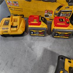 HOUSTON LOCATION - AS-IS (APPEARS LIKE NEW) DEWALT FLEXVOLT 60-Volt MAX Cordless Brushless Reciprocating Saw with (2) FLEXVOLT 9.0Ah Batteries