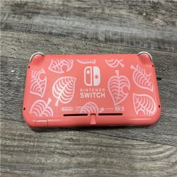 AS-IS Nintendo Switch Lite HDH-001 Animal Crossing