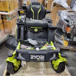 Dallas Location - As-Is Ryobi Z42Li 80V Electric Zero Turn Riding Lawn Mower