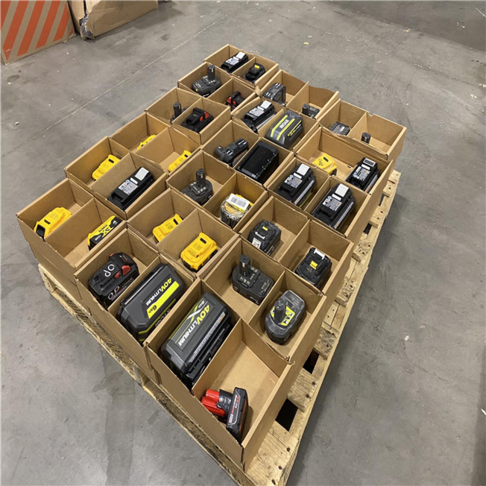 DALLAS LOCATION - AS-IS BATTERY PALLET