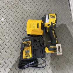 Houston location AS-IS DEWALT DCF850P1 ATOMIC 20V MAX Lithium-Ion Brushless Cordless 3-Speed 1/4 Impact Driver Kit 5.0Ah