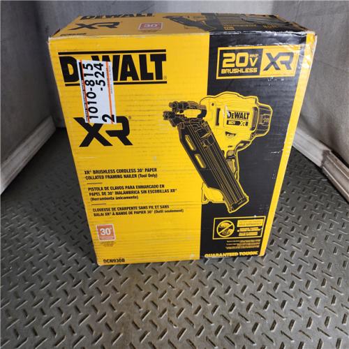 HOUSTON LOCATION - AS-IS DEWALT 20-Volt 30° Cordless Framing Nailer (Tool-Only)