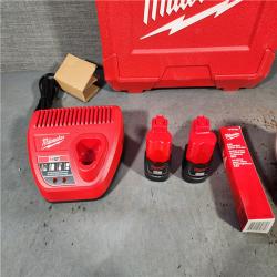 HOUSTON LOCATION - AS-IS (APPEARS LIKE NEW) M12 12-Volt Lithium-Ion Cordless PEX Expansion Tool Kit with (2) 1.5 Ah Batteries, (3) Expansion Heads and Hard Case