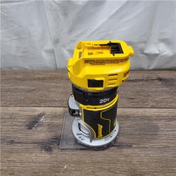 AS-IS Dewalt 20V MAX XR Brushless Cordless Compact Router (Tool Only)