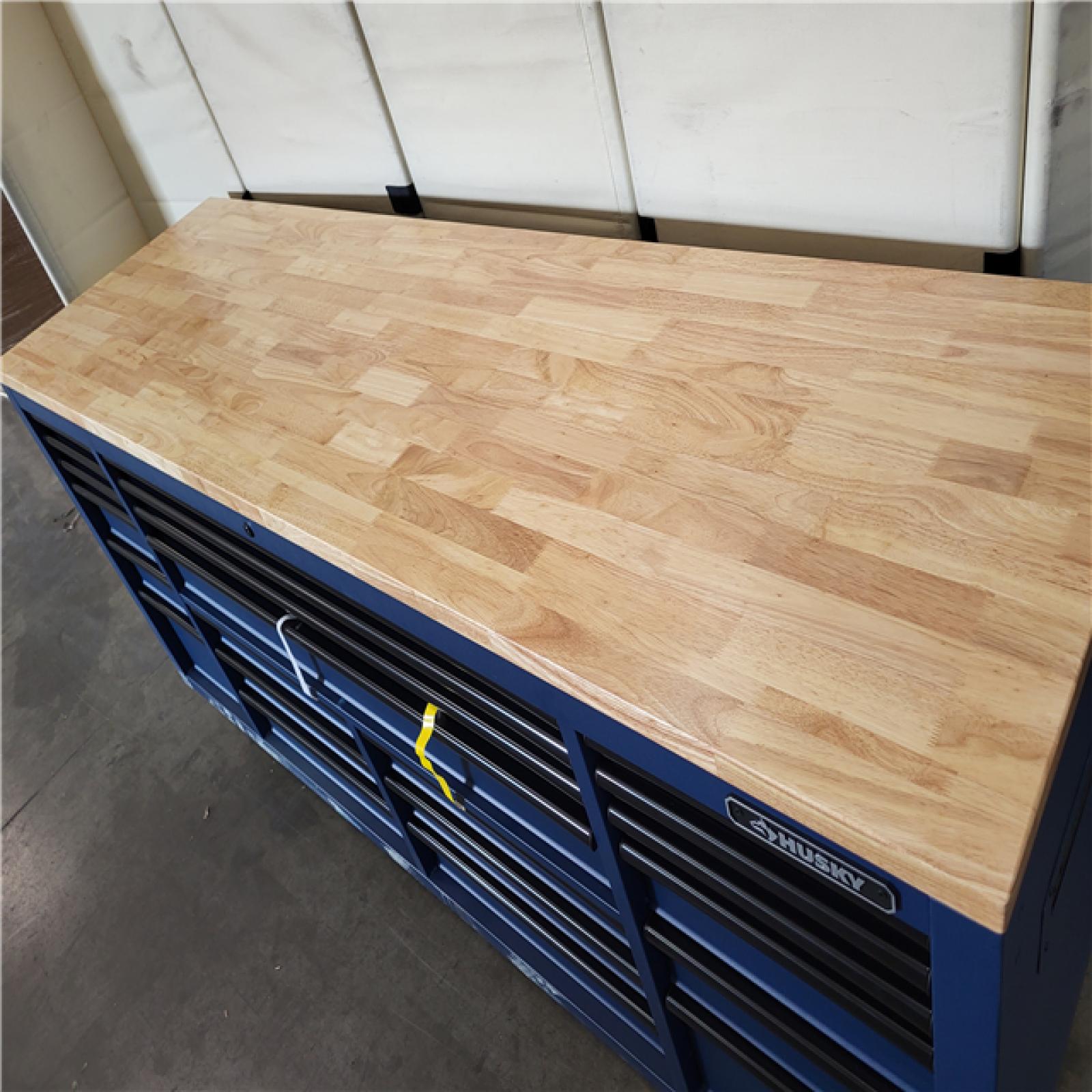 CALIFORNIA AS IS husky 84in 22 drawer mobile workbench