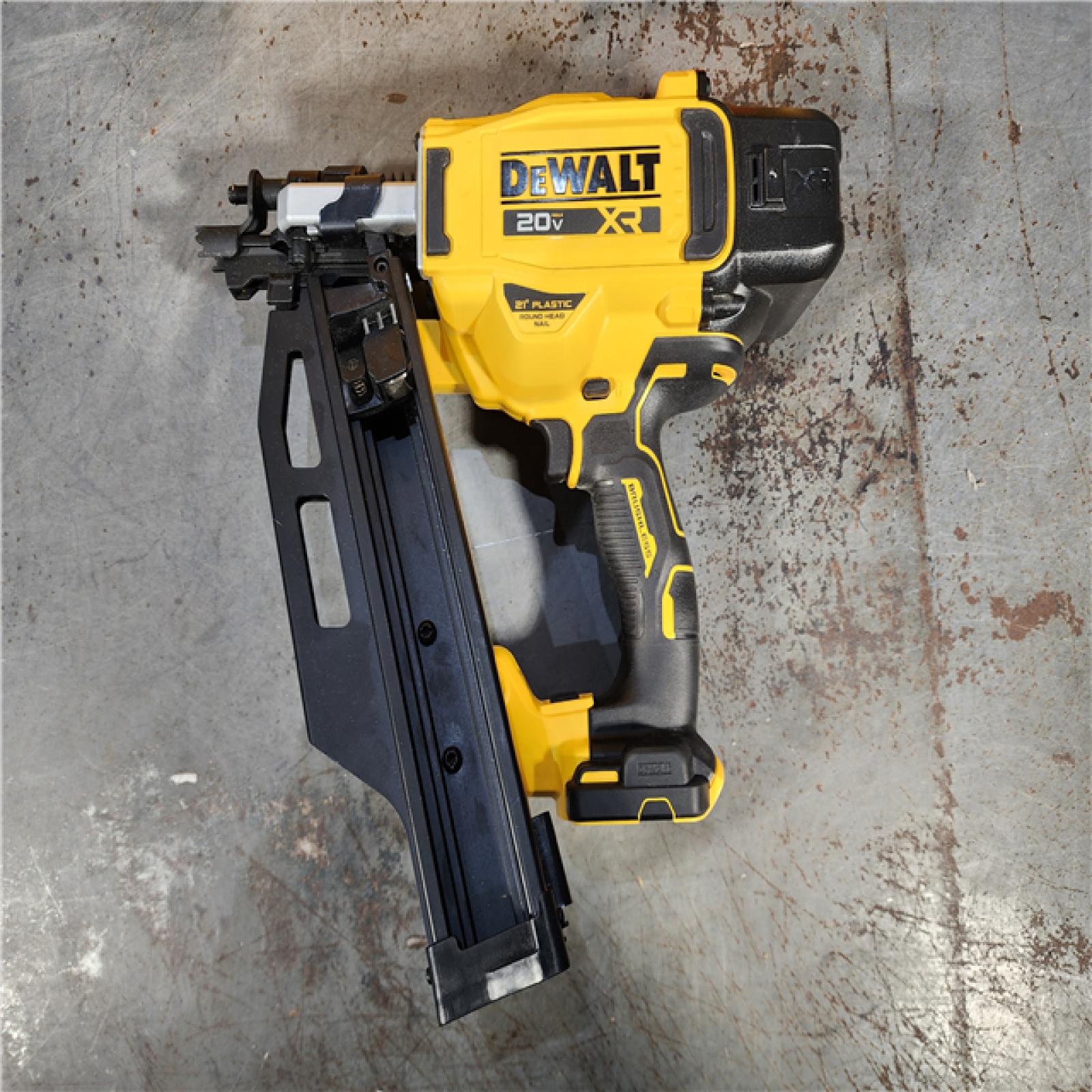 HOUSTON LOCATION - AS-IS (APPEARS LIKE NEW) DEWALT 20-Volt 21Â° Cordless Framing Nailer (Tool-Only)