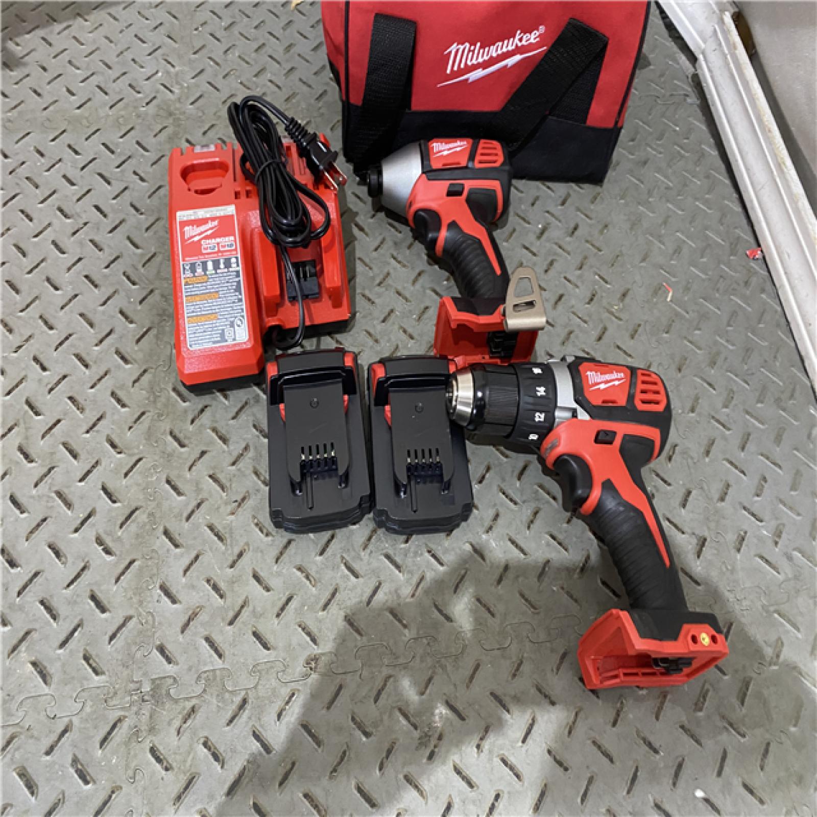 Houston location AS-IS Milwaukee Electric Tools 2691-22 MILWAUKEE M18 COMBO KITS LIKE NEW