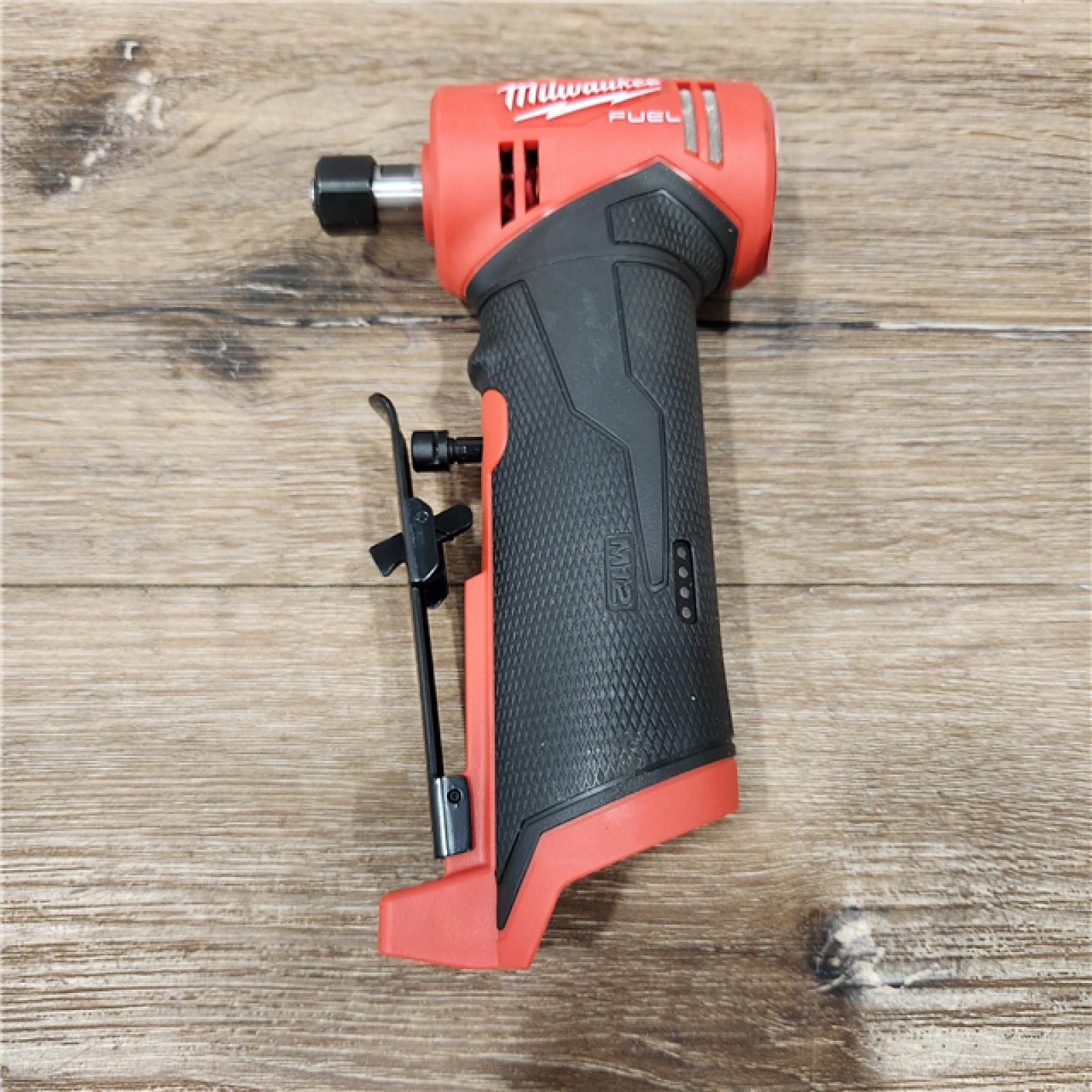 AS-IS Milwaukee 2485-22 Lithium-Ion Brushless Cordless 1/4 in. Right Angle Die Grinder Kit