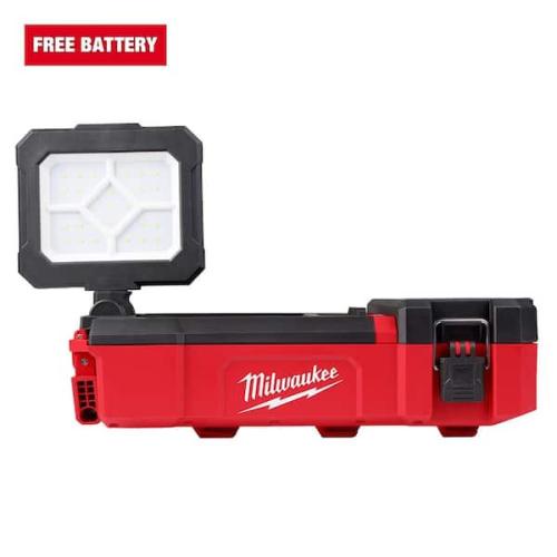 Phoenix Location Milwaukee M12 12-Volt Lithium-Ion Cordless PACKOUT Flood Light w/USB Charging (Tool Only)