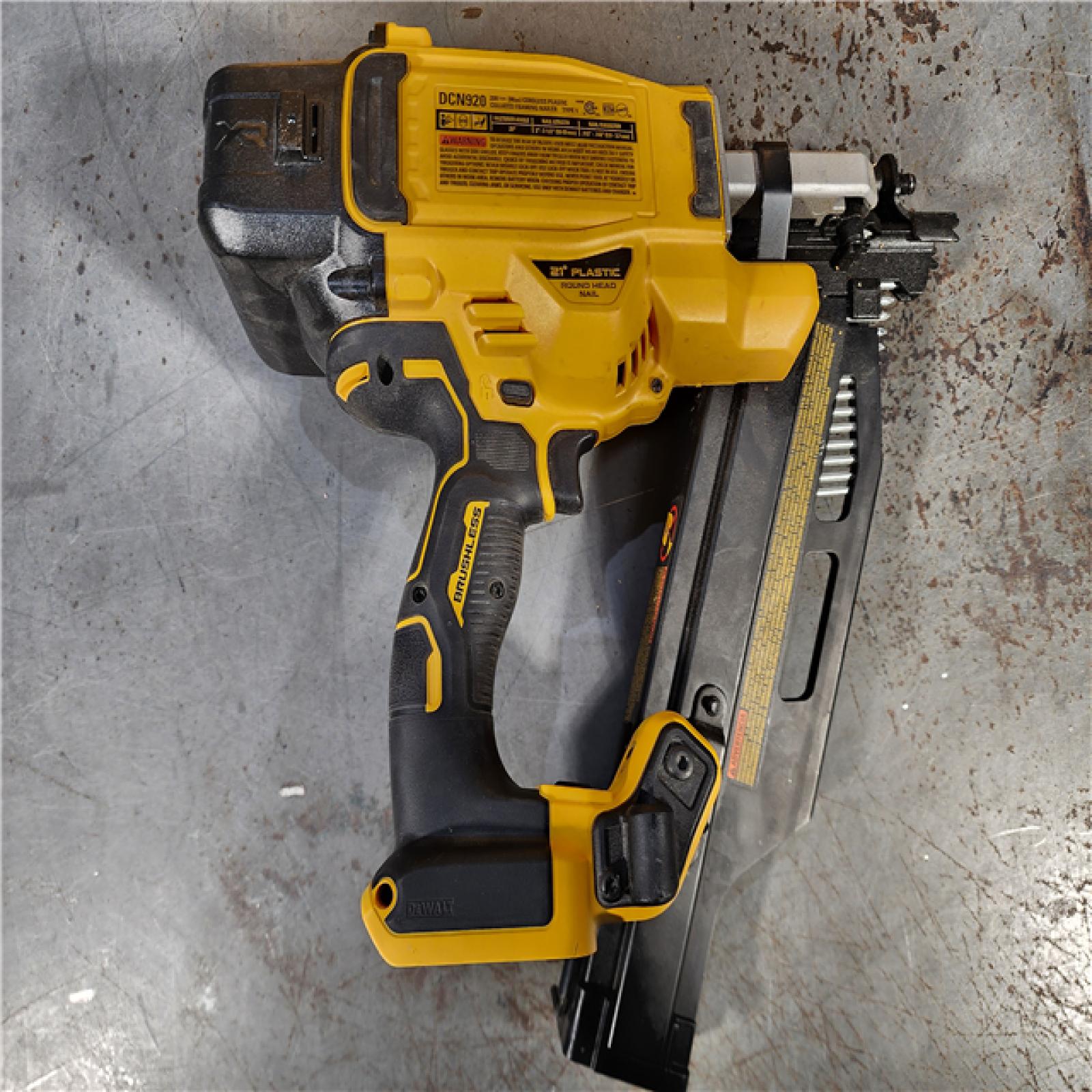 HOUSTON LOCATION - AS-IS DEWALT 20-Volt 21Â° Cordless Framing Nailer (Tool-Only)