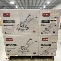 DALLAS LOCATION - NEW! Toro 21 in. Max Tilling Width 99 cc 2-in-1 Tiller Cultivator with 4-Cycle Engine Pallet ( 8 units )