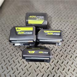 HOUSTON LOCATION - AS-IS RYOBI BATTERY PACK QTY - 15