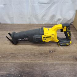 AS-IS 20V MAX Lithium Ion Cordless Brushless Reciprocating Saw with FLEXVOLT ADVANTAGE (Tool Only)