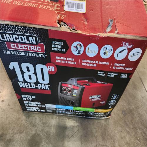 California AS-IS Lincoln Eletectric 180Amp Weld Pak 180 HD