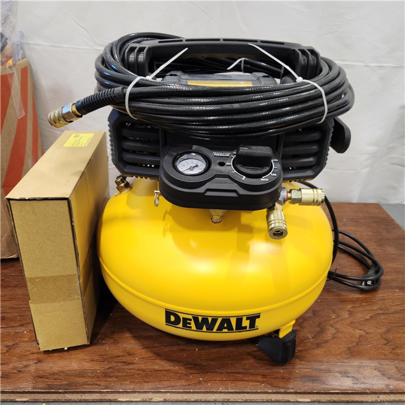 AS-IS 6 Gal. 18-Gauge Brad Nailer and Heavy-Duty Pancake Electric Air Compressor Combo Kit