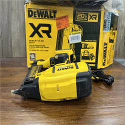 AS-IS DEWALT 20V MAX XR 18 Gauge Brad Nailer Kit