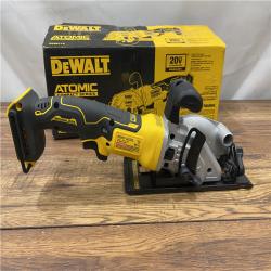 AS IS DEWALT ATOMIC 20V MAX Cordless Brushless 4-1/2 in. Circular Saw (Tool Only)