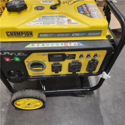 Dallas Location - As-Is  Champion Power Equipment 5300/4250-Watt Recoil Start Gasoline Portable Generator