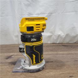 AS-IS Dewalt 20V MAX XR Brushless Cordless Compact Router (Tool Only)