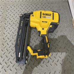 Houston location AS-IS DEWALT 20V MAX XR 16-Gauge Lithium-Ion Cordless Finish Nailer (Tool Only)