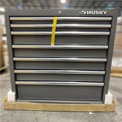 DALLAS LOCATION - Husky Tool Storage 27 in. W Standard Duty Gray Tool Chest Combo