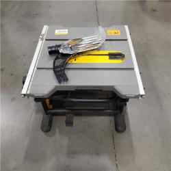 AS-IS 15 Amp Corded 8-1/4 in. Compact Portable Jobsite Tablesaw (Stand Not Included)