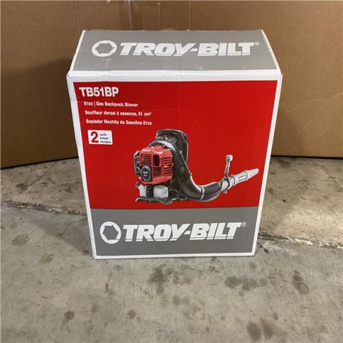 HOUSTON LOCATION - AS-IS Troy-bilt Tb51bp 220 Mph 600 Cfm 51cc Backpack Gas Blower 41Ar51bp766 - All