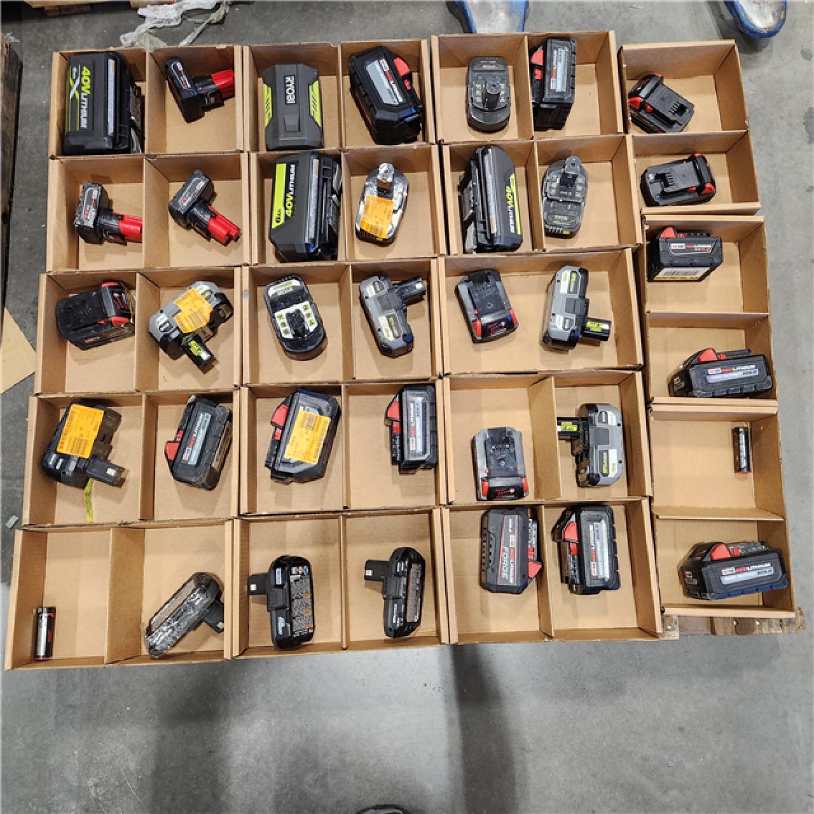 DALLAS LOCATION - AS-IS BATTERY PALLET