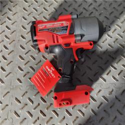 Houston location- AS-IS MILWUAKEE M18 FUEL ONE-KEY 18V Lithium-Ion Brushless Cordless 1/2 in. Impact Wrench with Friction Ring (Tool-Only)