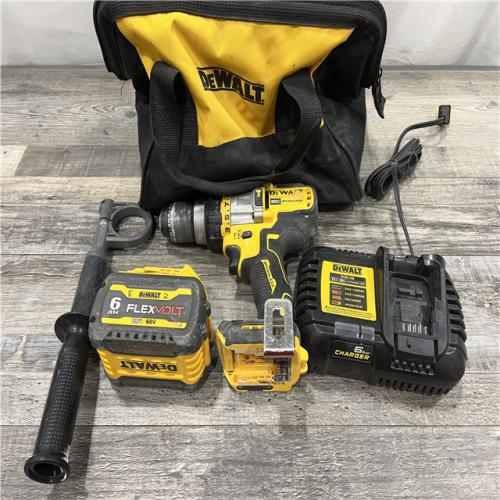 AS-IS DEWALT Cordless Brushless Hammer Drill/Driver with FLEXVOLT ADVANTAGE KIT