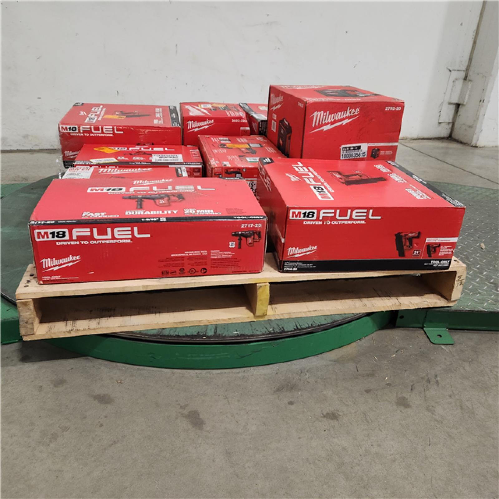 Dallas Location - As-Is MILWAUKEE Tool Pallet