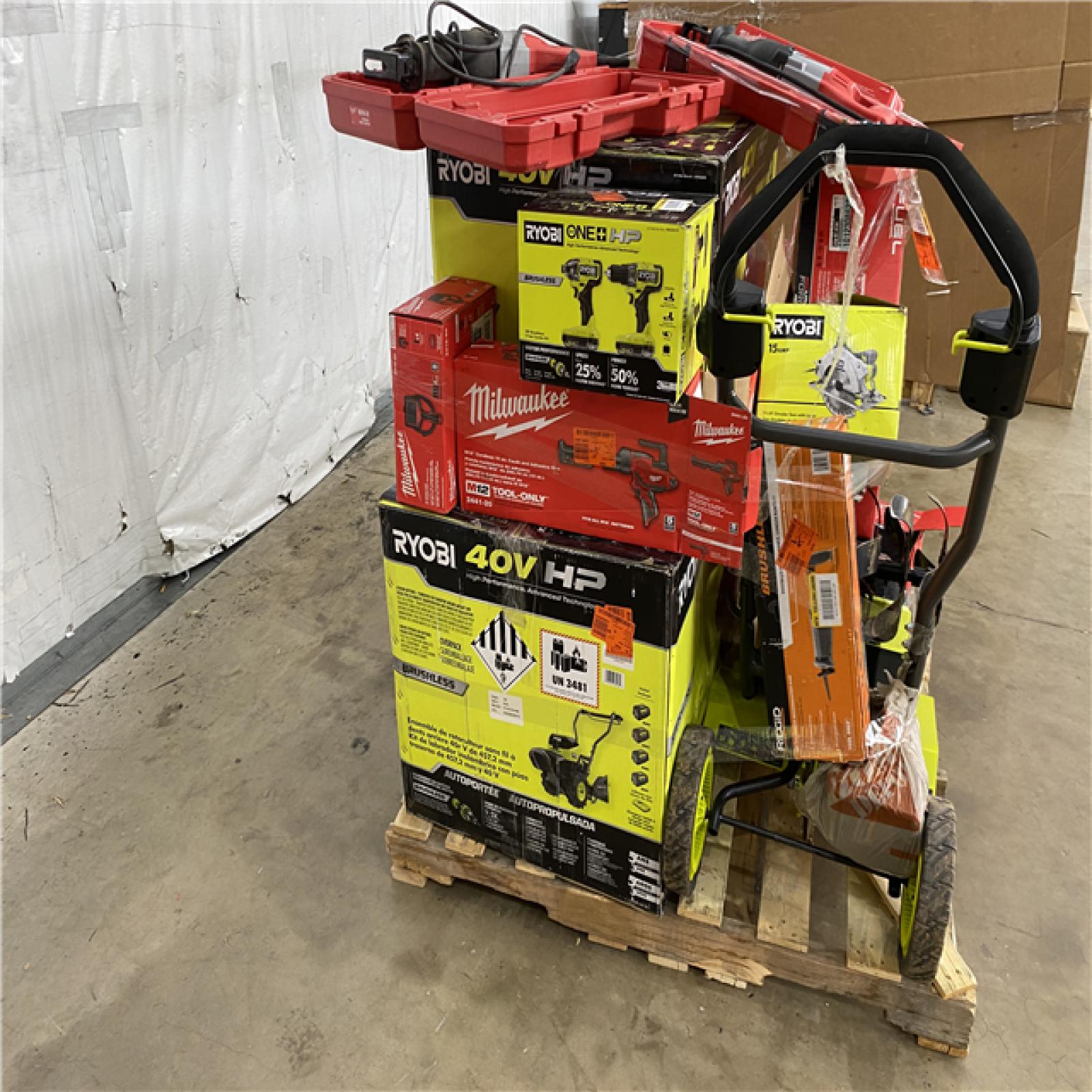 Houston Location AS IS - Tool Pallet