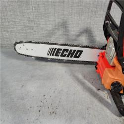 HOUSTON LOCATION - AS-IS (APPEARS LIKE NEW) Echo-CS-3510-16AA Professional Gas Rear Handle Chain Saw with 16in. Bar 34.4cc