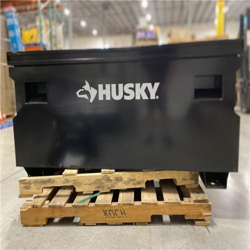 DALLAS LOCATION - Husky Tool Storage 60 in. W Black Steel Job Site Toolbox