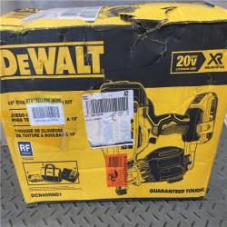 Houston location AS-IS DEWALT Stanley  Black & Decker 2007898 Roofing Nailer Cordless