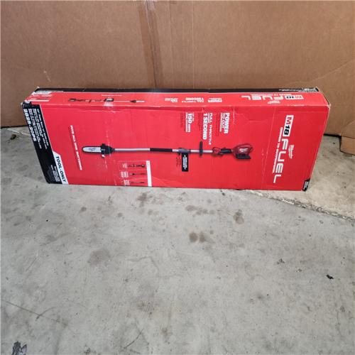 HOUSTON LOCATION - AS-IS M18 FUEL 10 in. 18V Lithium-Ion Brushless Cordless Pole Saw with Attachment Capability (Tool-Only)