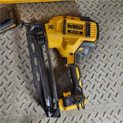 HOUSTON LOCATION - AS-IS DeWalt DCN660D1 20V 16 Gauge Cordless Angled Finish Nailer Kit W/ 2Ah Battery