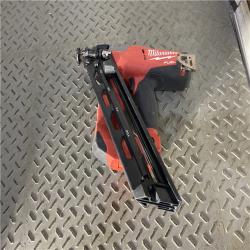 Houston location AS-IS Milwaukee 2841-20 18V Cordless Gen II 16 Gauge Angled Finish Nailer (Tool Only)